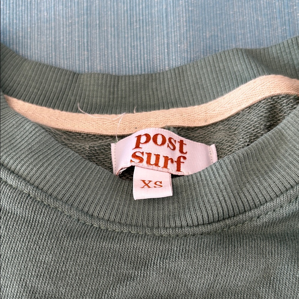 Olive Green Sweatshirt - Picture 3 of 3